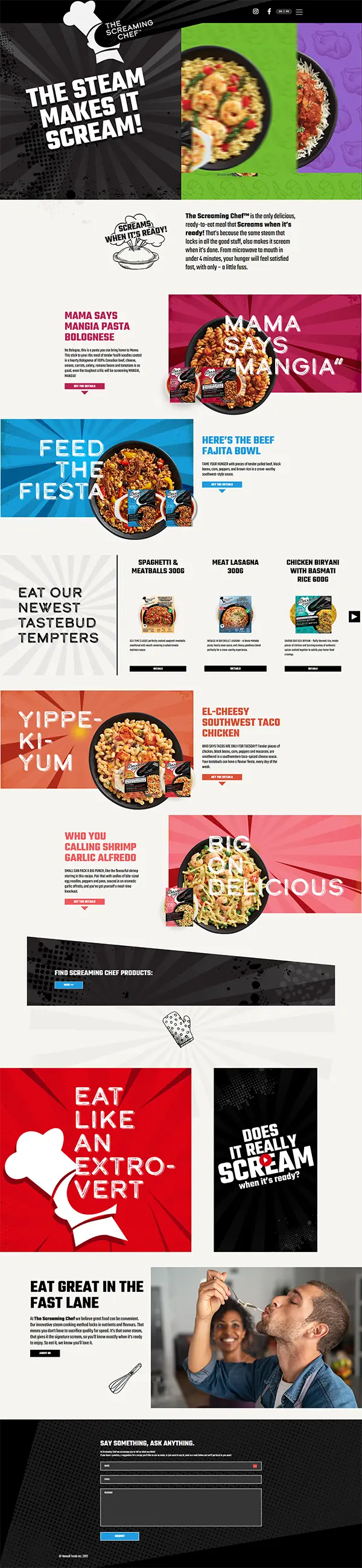 The Screaming Chef Main